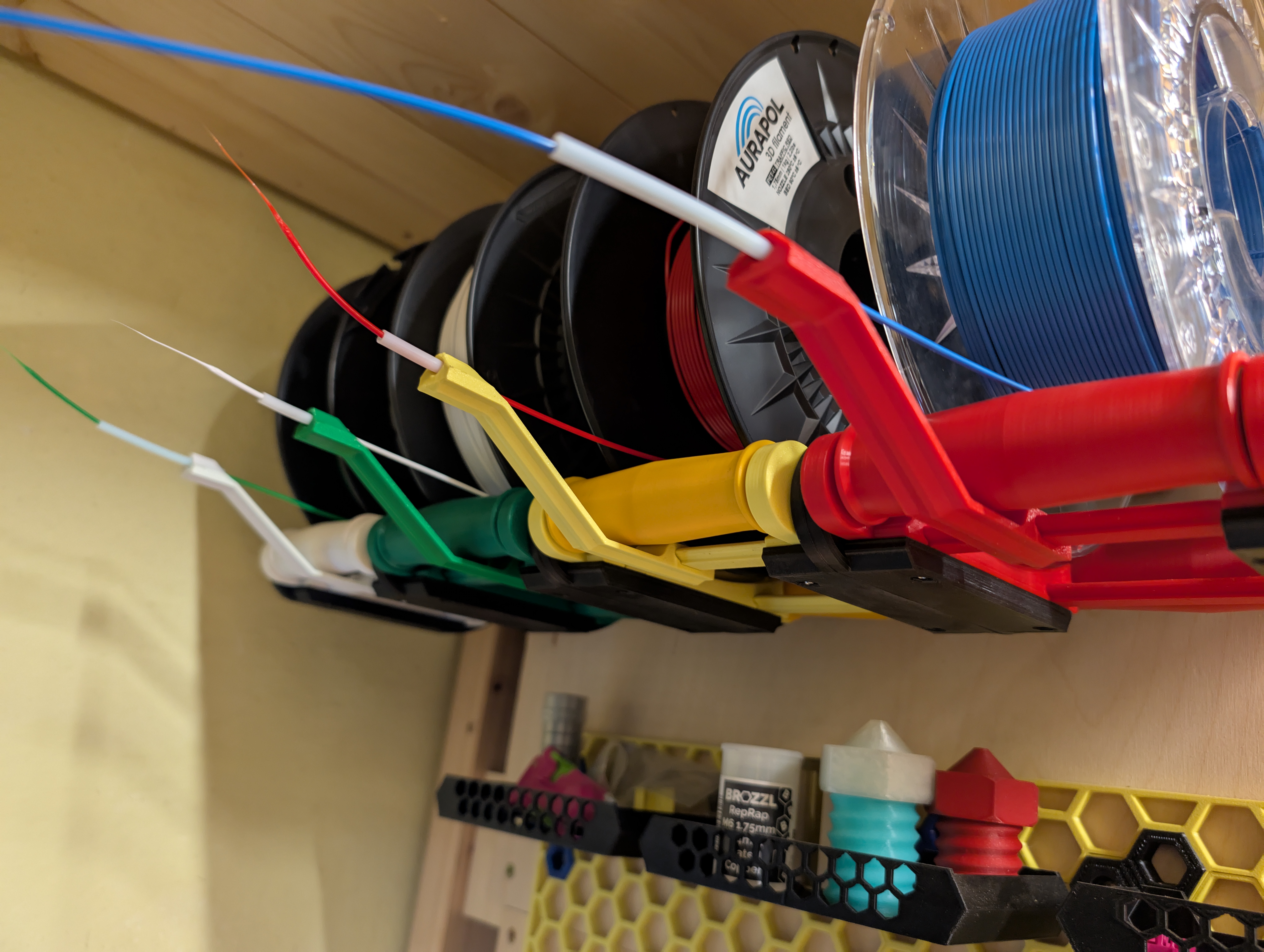 Bottom filament guide 3D model thumbnail