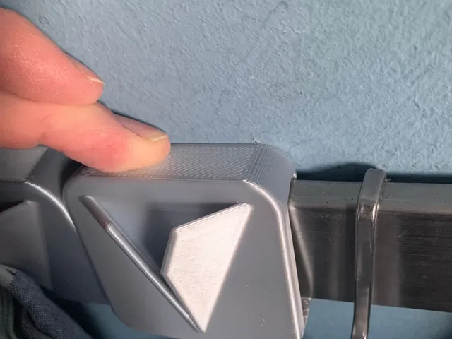 Towel Hanger remixed for Ikea KUNGSFORS