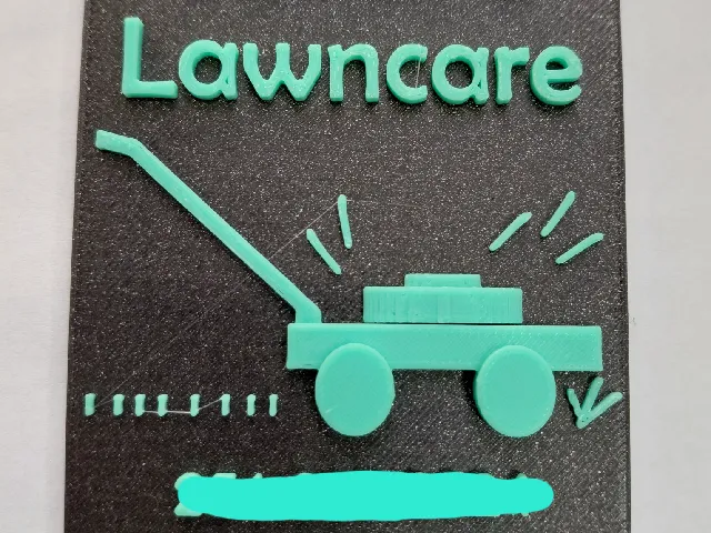Reliable Lawncare and Pressure Washing Sign
