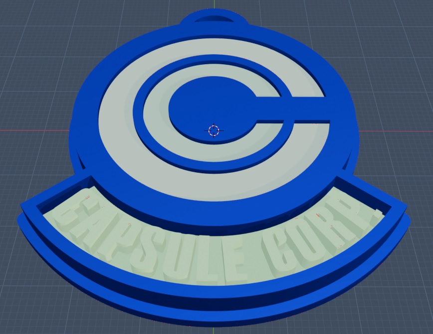 Capsule Corp. Keychain
