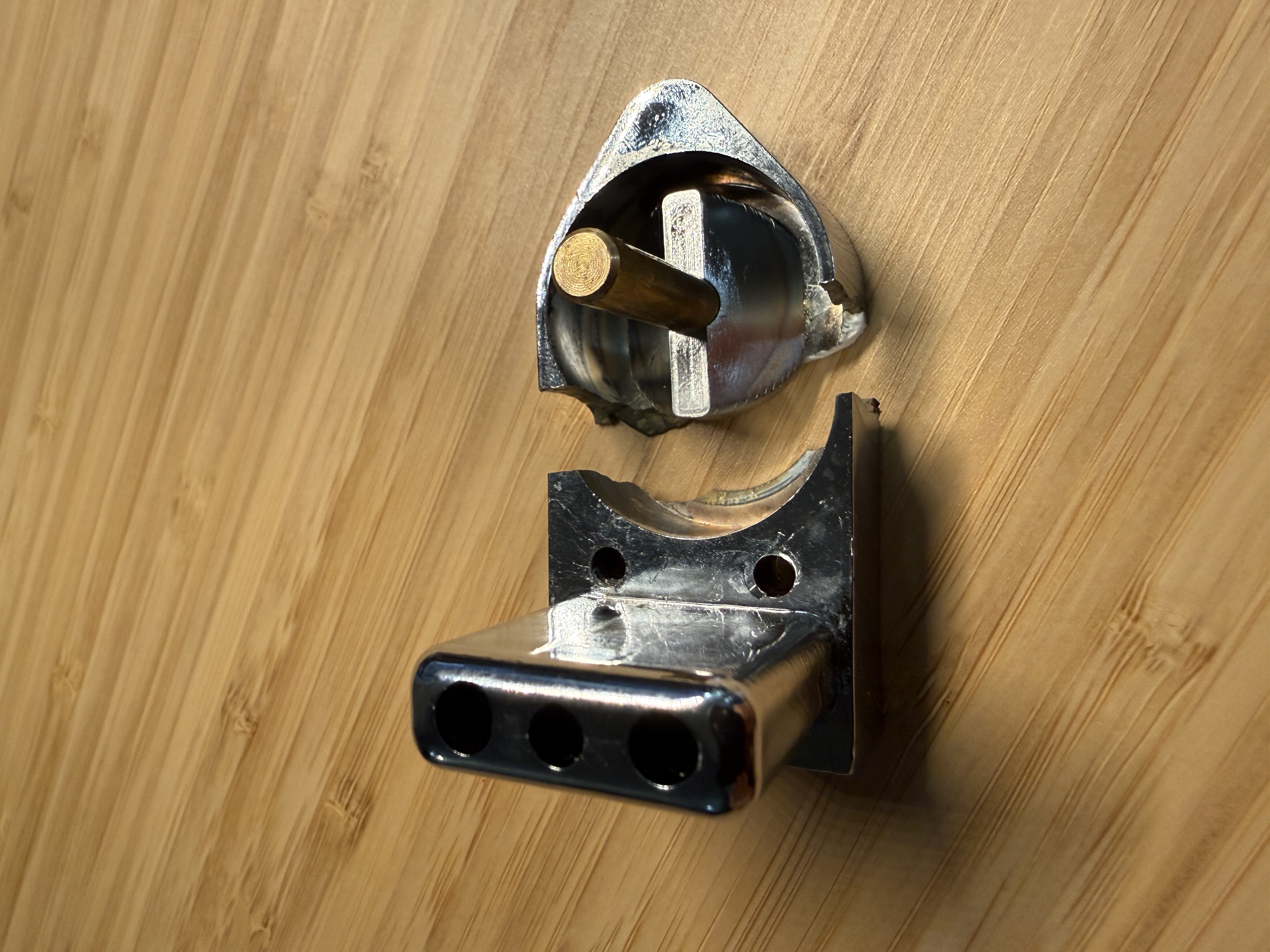 Shower glass wall hinge - LAGUNA