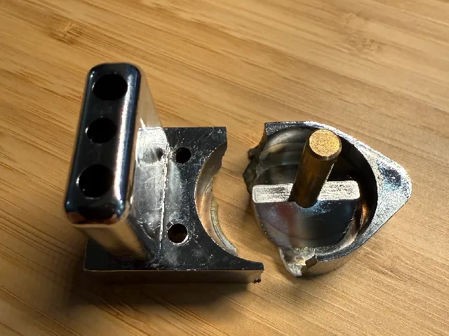 Shower glass wall hinge - LAGUNA
