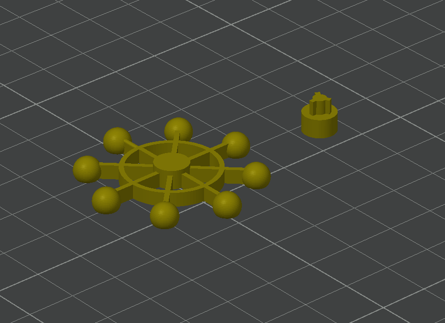 ender 3 v3 ke extruder motor spinning mahoragaaaa help me wheel 3D model