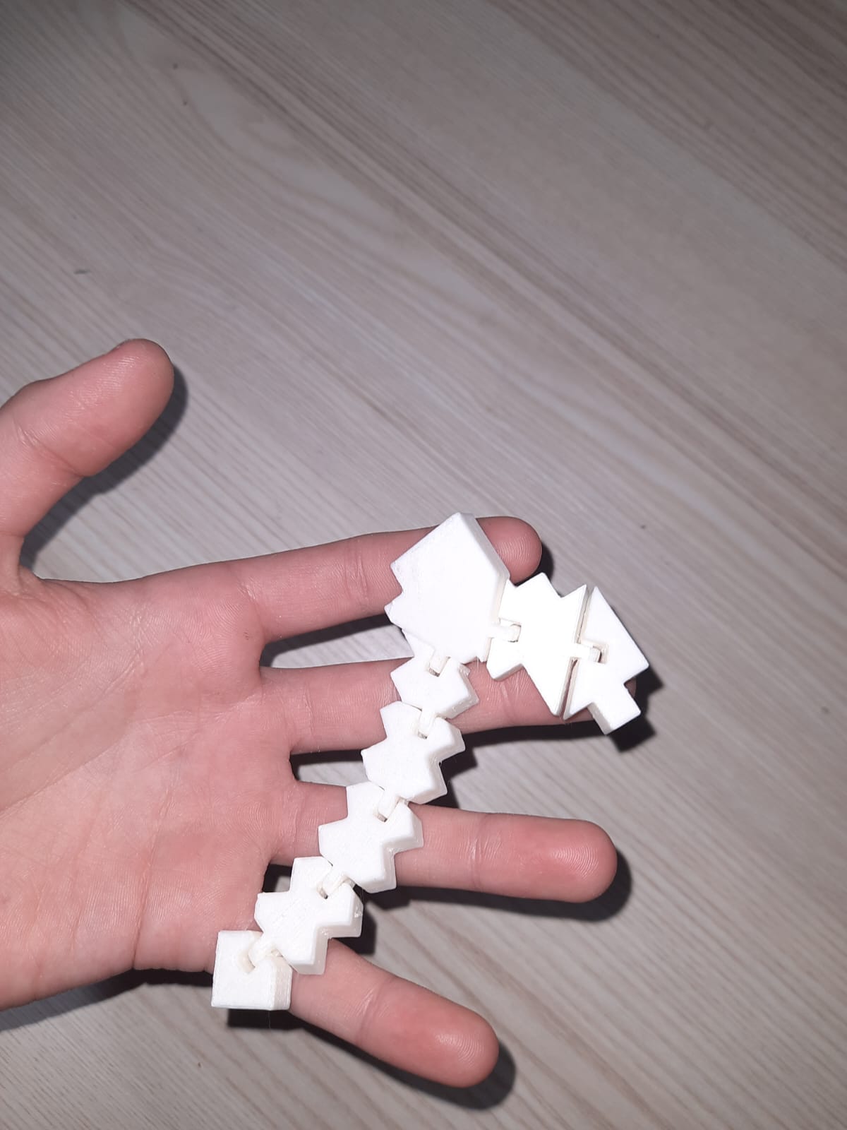 Miniatura 3 do modelo 3D Flexi Minecraft hoe