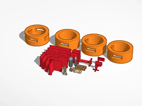 Army men base stuff 1/35 scale