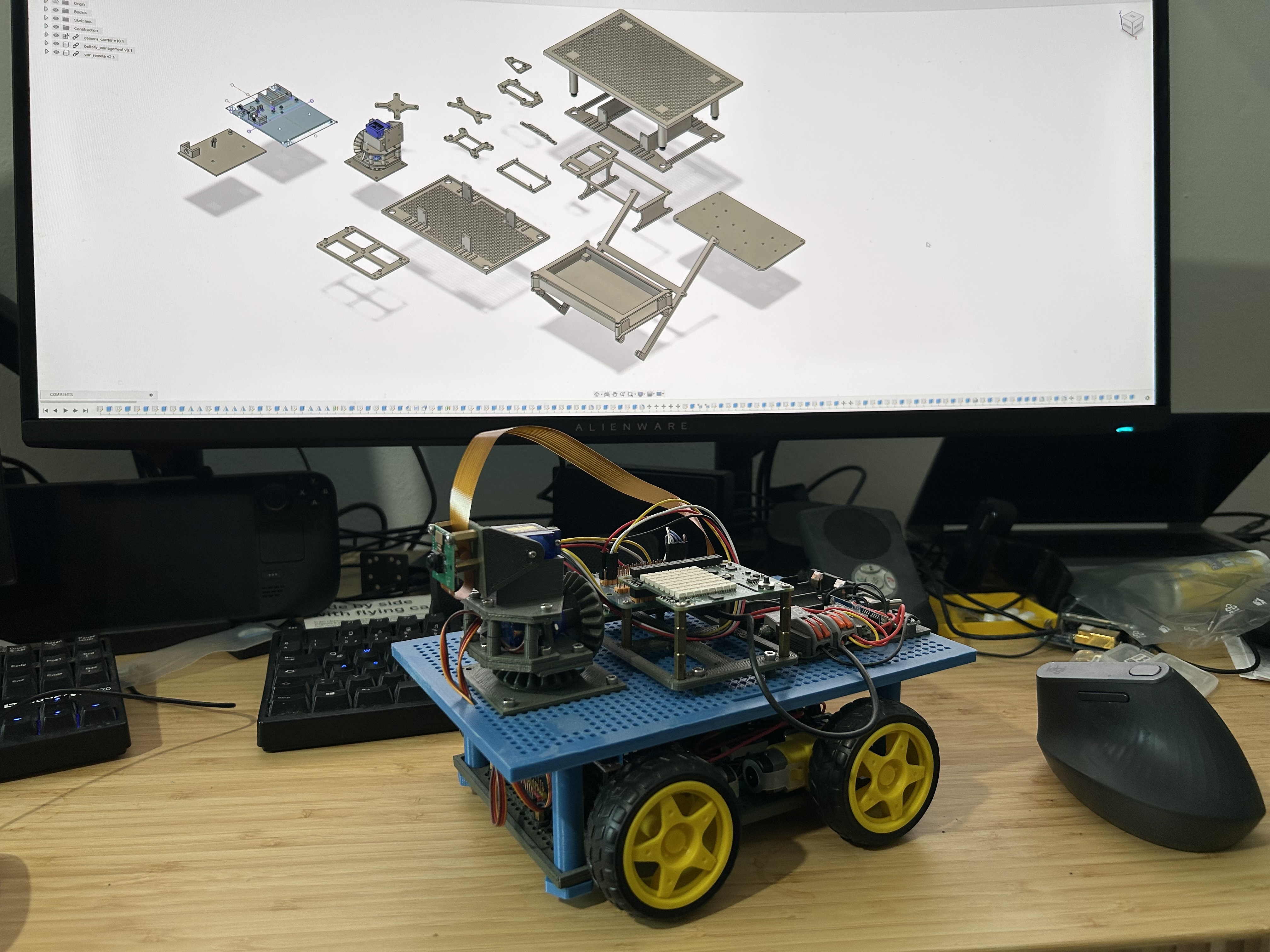 Modular learning car project