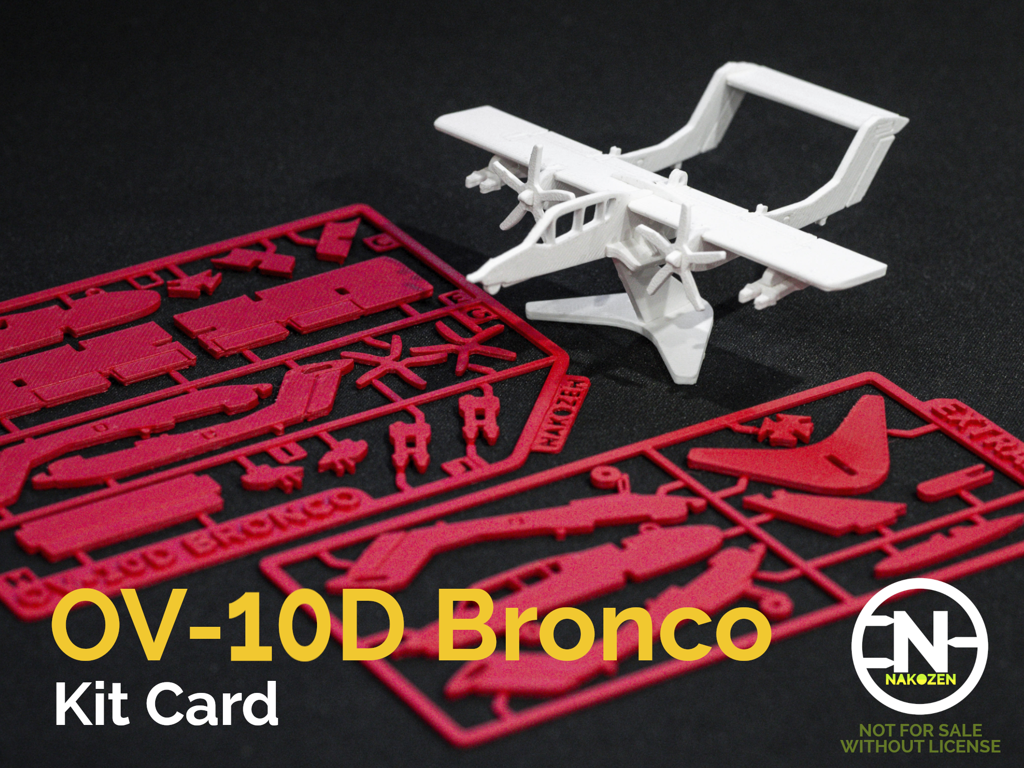 OV-10D Bronco Kit Card