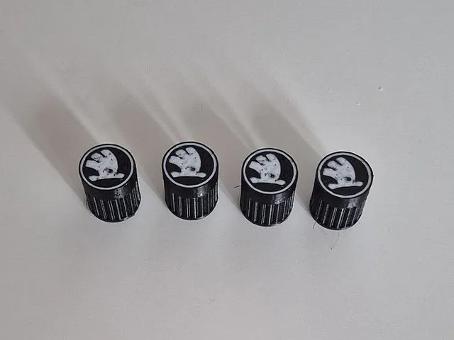 Ventilkappe / Valve Cap Skoda
