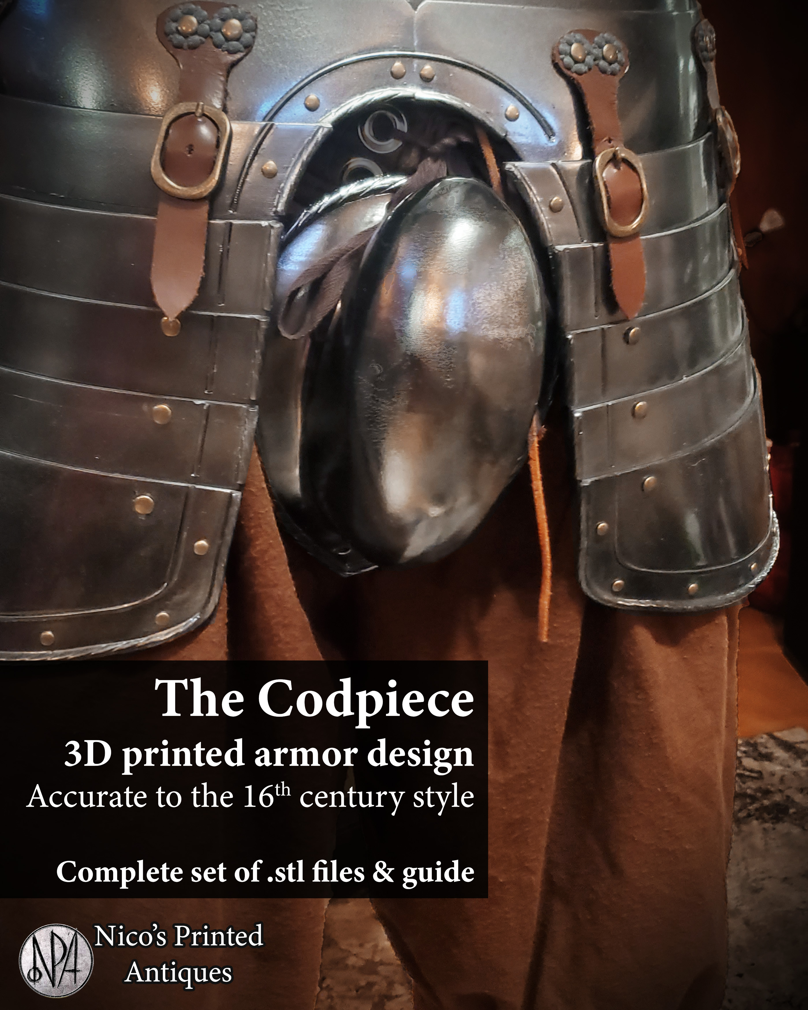 The Codpiece - Accurate 16th Century Groin Armor