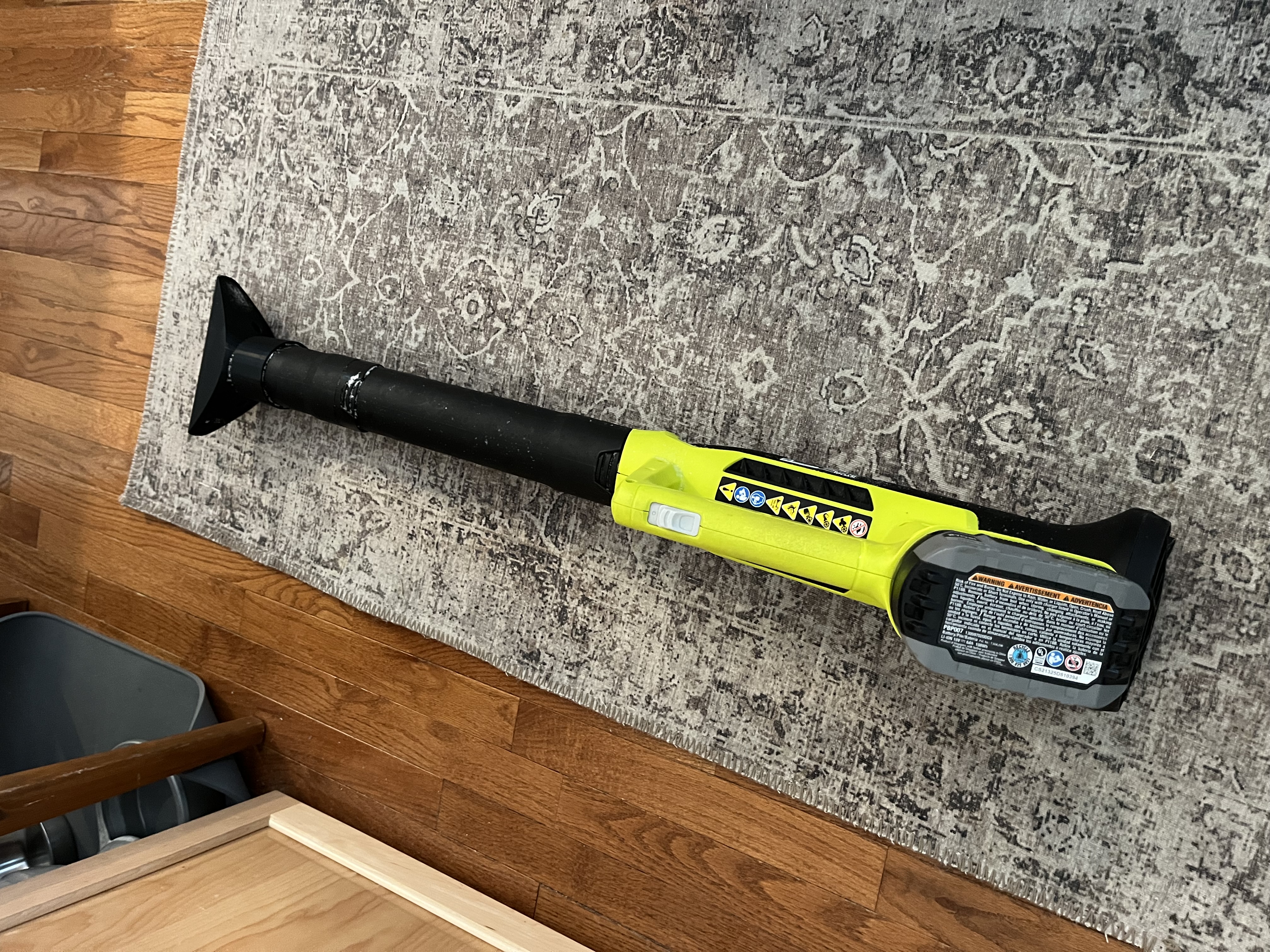 Ryobi leaf blower wide nozzle with venturi