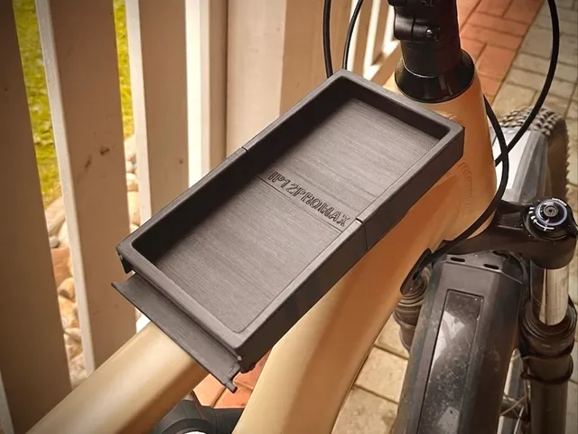Universal Bike Frame Phone Mount (Large Phones)