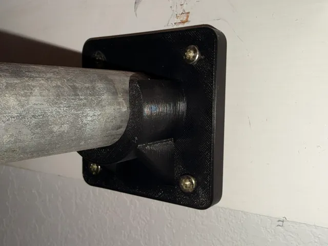 Closet Hanger Rod Holder