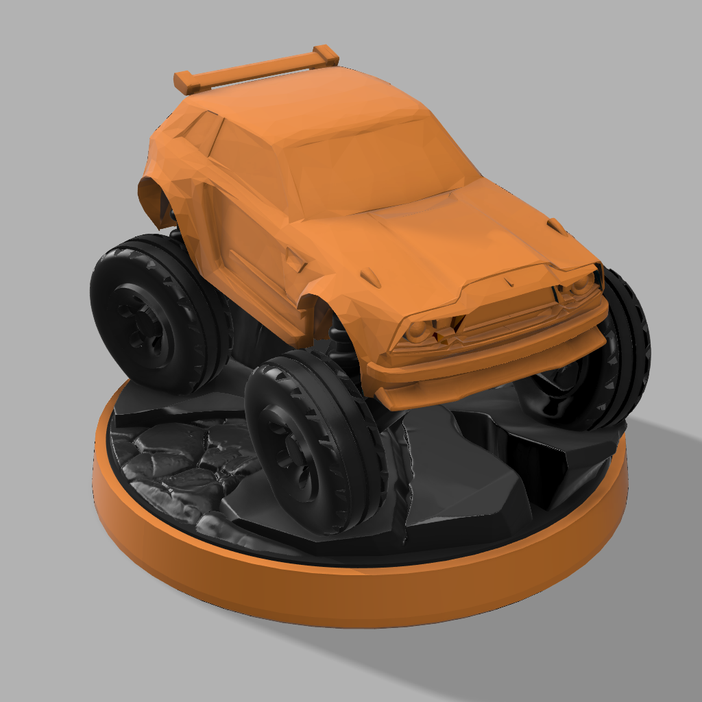 Crash Derby – Fennec Car (Rocket League Inspired)