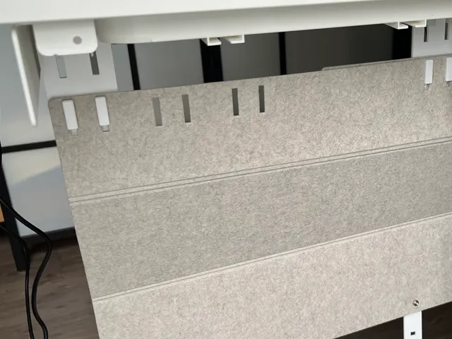 IKEA Mittzon under desk basket extension