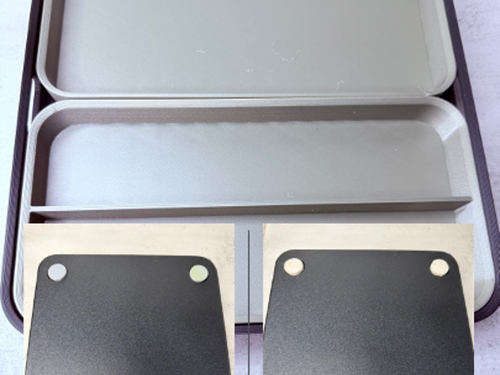 Build Tray Remix — Larger Organizer Base with TPU or Felt Feet
