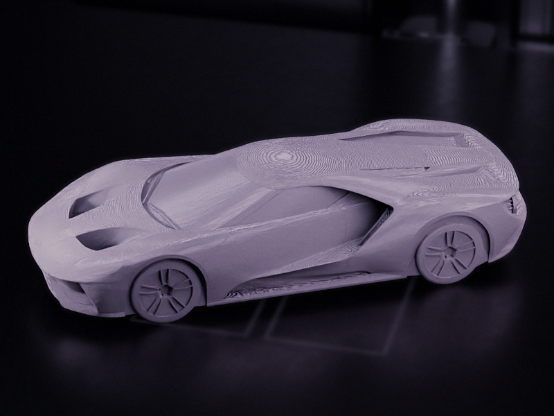 Ford GT 2017  - Custom Supercar Model