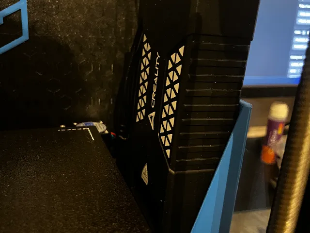 E3NG Creality chamber heater extrusion mount