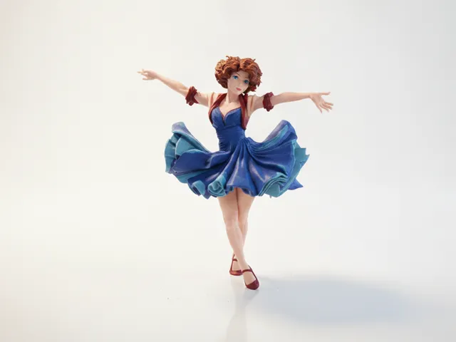 Baby Dancing Figurine Chibi Cute 3D Printable
