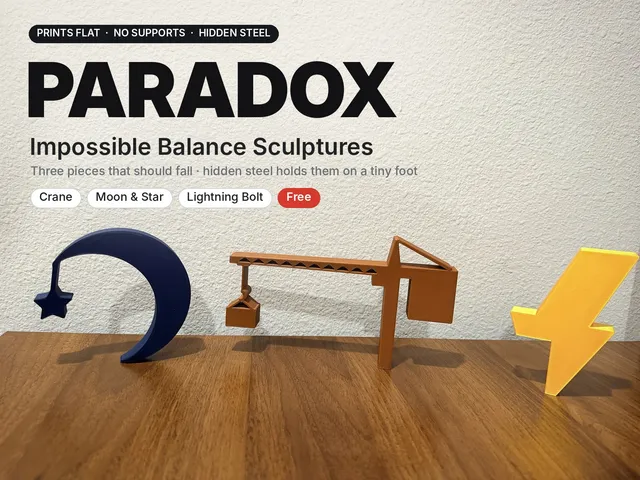 PARADOX - Impossible Balance Sculptures