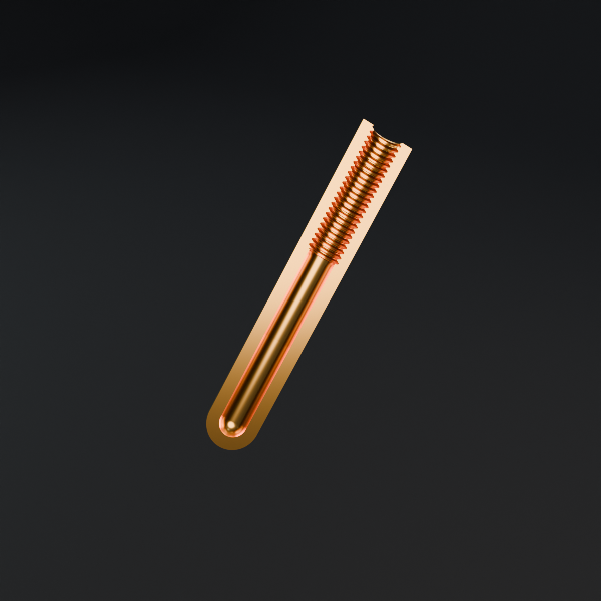 Tapered indexing pin
