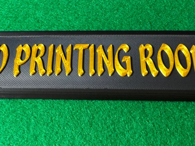3D PRINTING ROOM SIGN