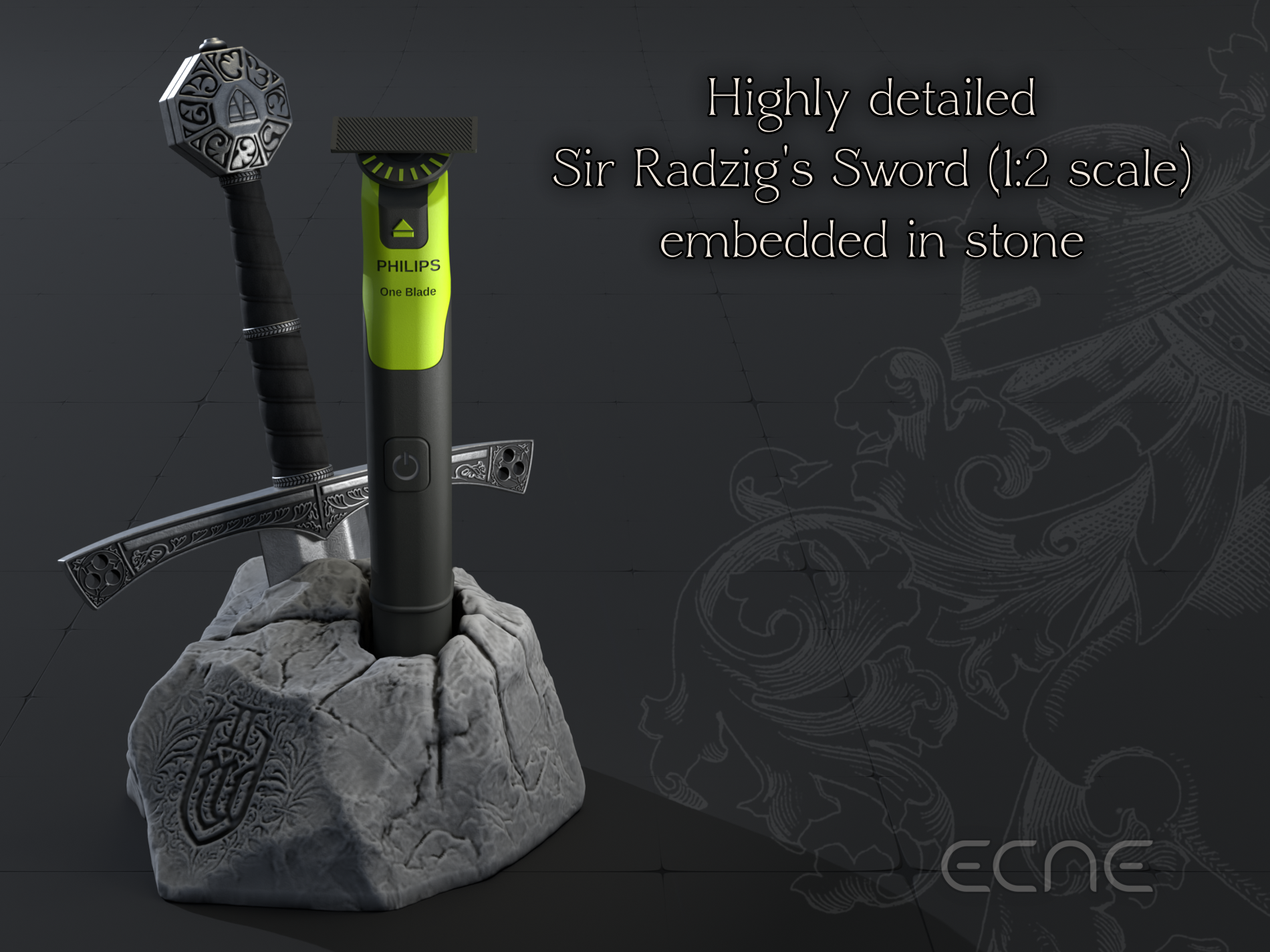 Sir Radzig's Sword Embeddedin Stone