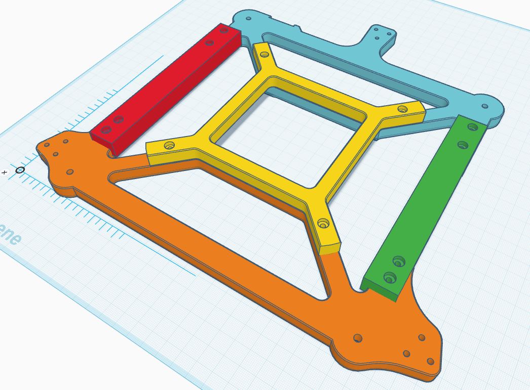 T250 Split Legs and Split BedFrame — miniatura 8