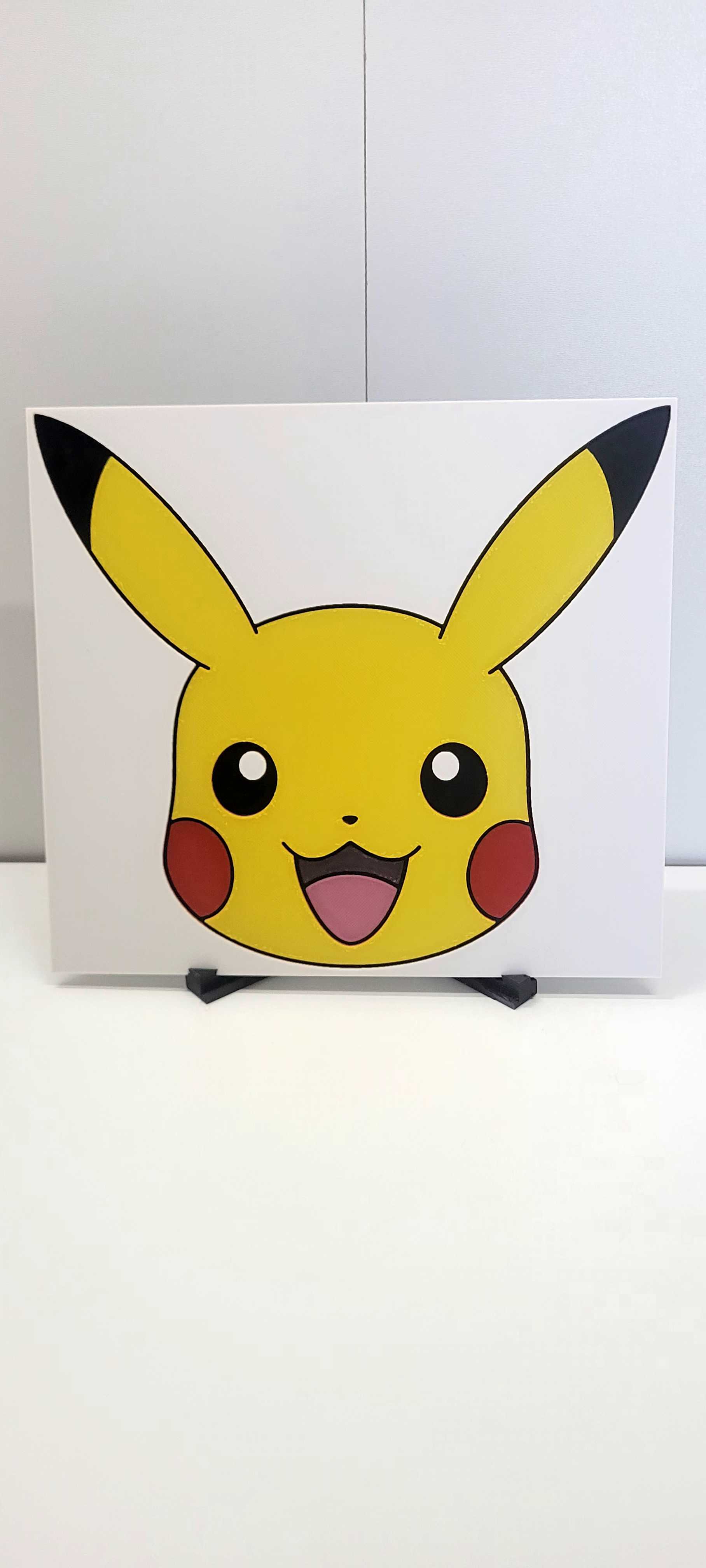 Tête de Pikachu 3D model