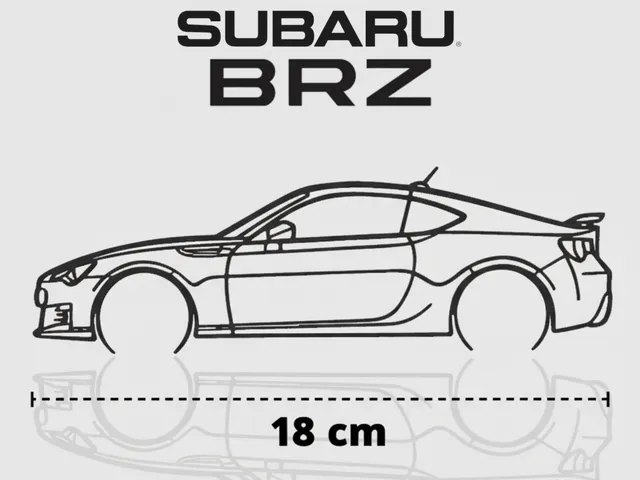 Subaru BRZ 2D Design