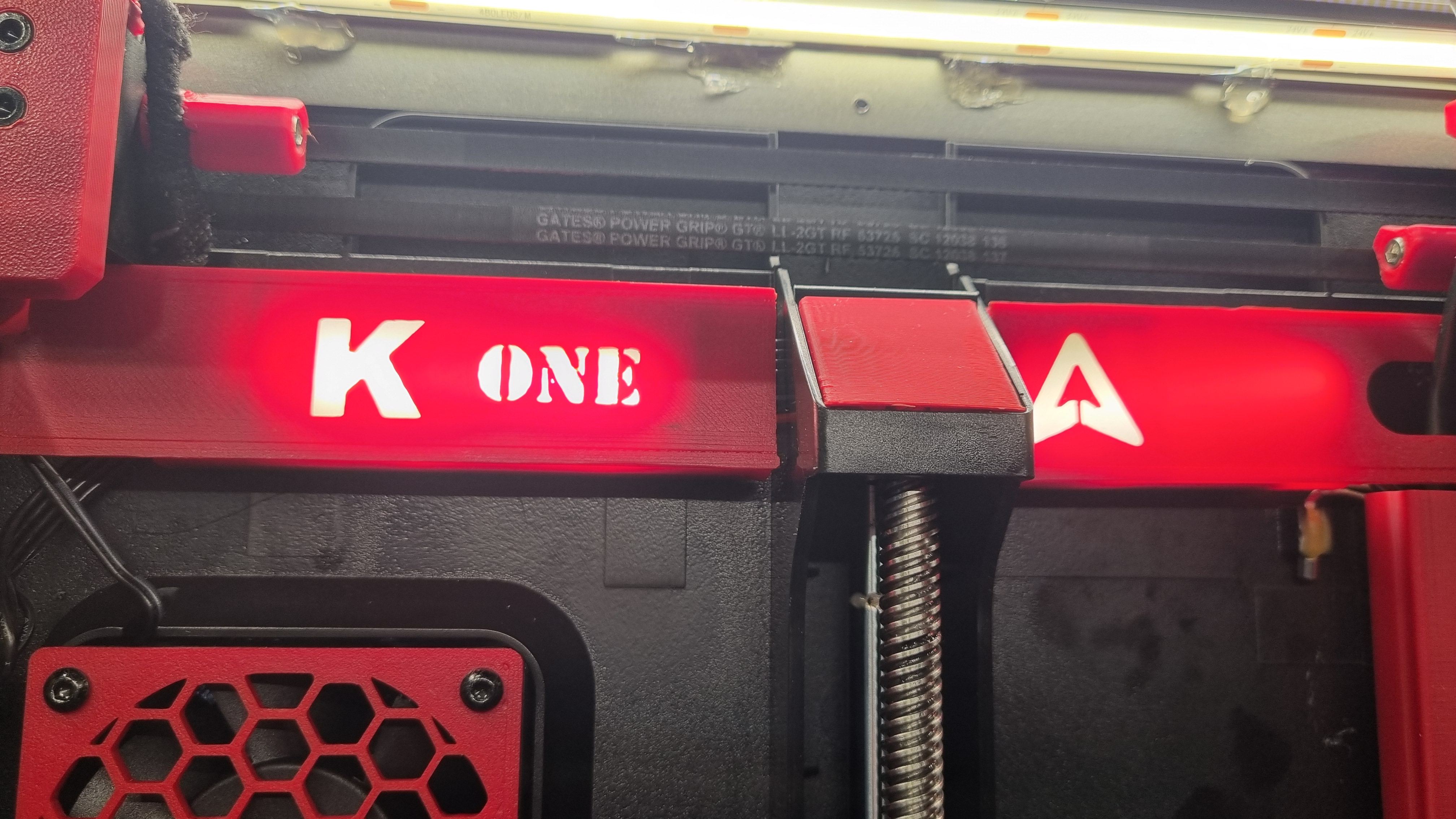 Creality K1 Kabelführungsabdeckung LED LOGO...