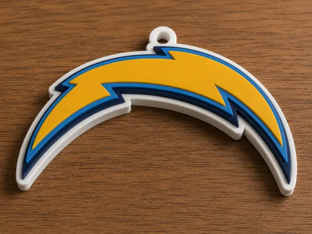 Los Angeles Chargers Oversized 3D Fan Logo Pendant