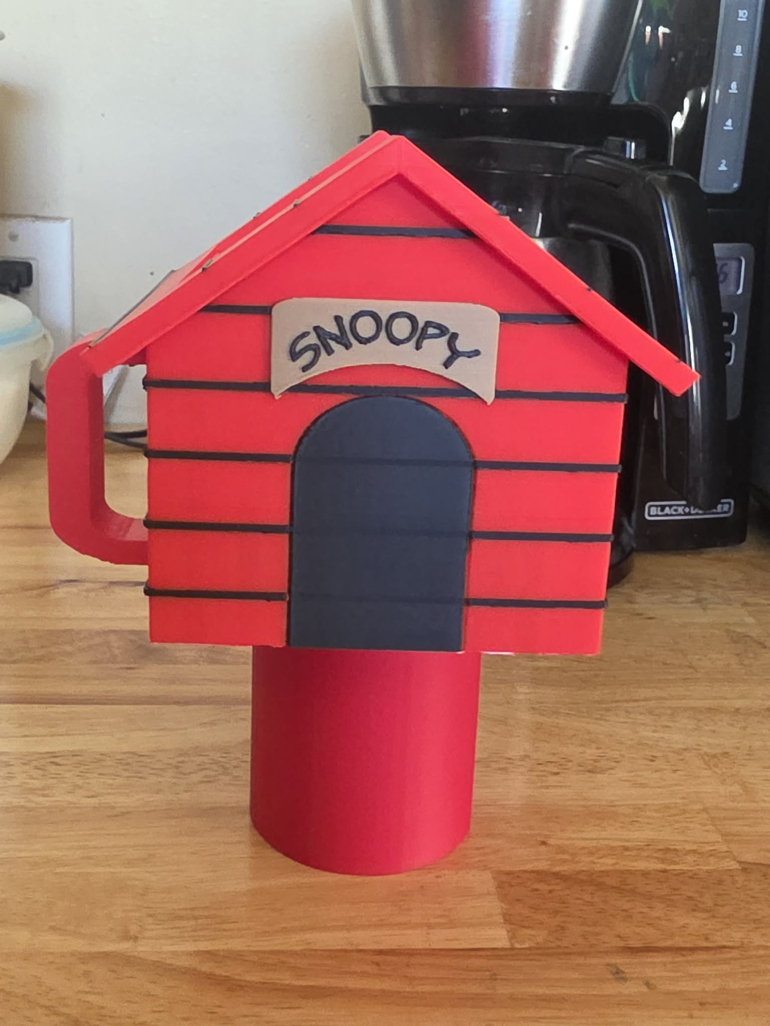 starbucks snoopy cup red house holder