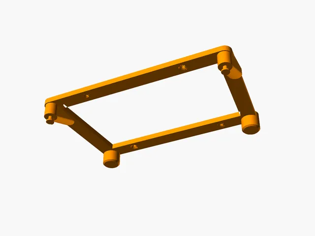 FRITZ!Box 7690 / 7590 / 7590 AX Wall Mount – 20 mm off the wall (Wandhalterung)