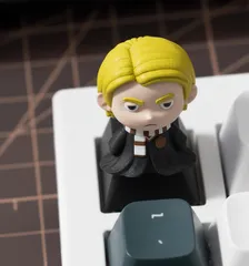 Draco Malfoy Keycap – Wizard-Inspired Design