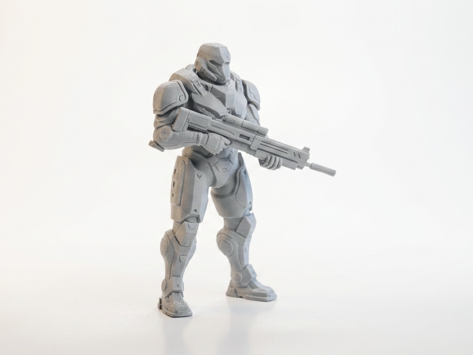 Master Chief Figurine Gaming Hero 3D Printable