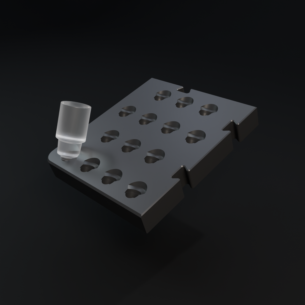 Pro Acryl upside-down holder