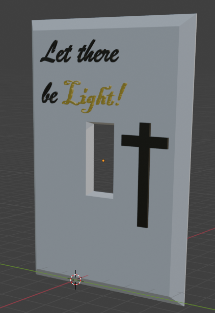 Let there be light switch cover