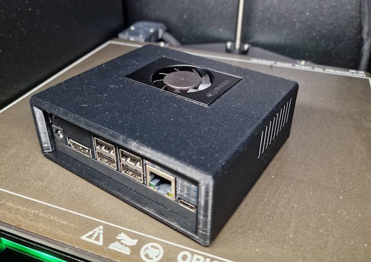 NVIDIA Jetson Orin Nano Developer's Kit Case no side holes
