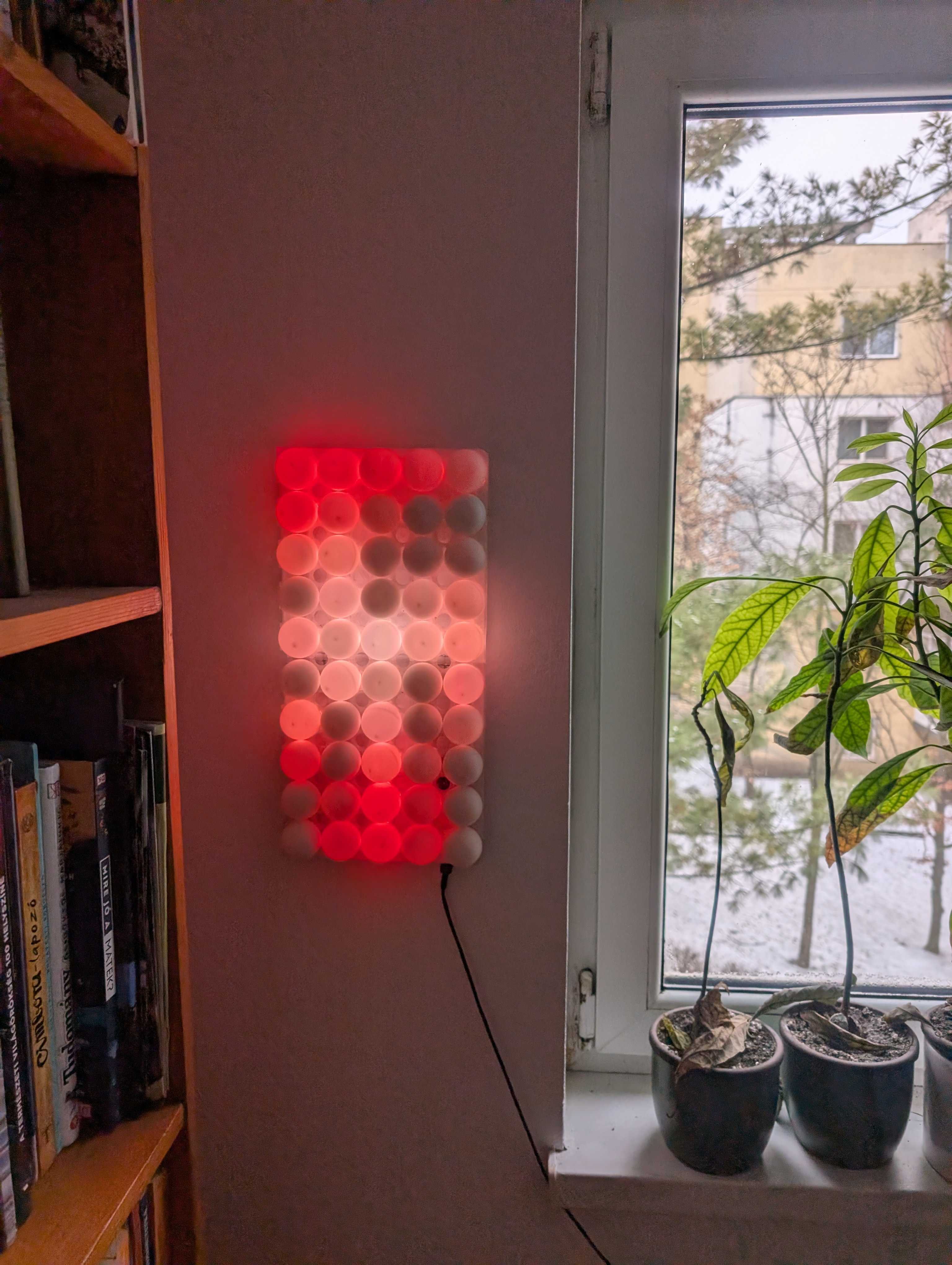 Ping Pong Ball LED Wall Panel