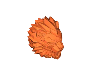 Lion Head Mask by Studio Mechanik | Download free STL model