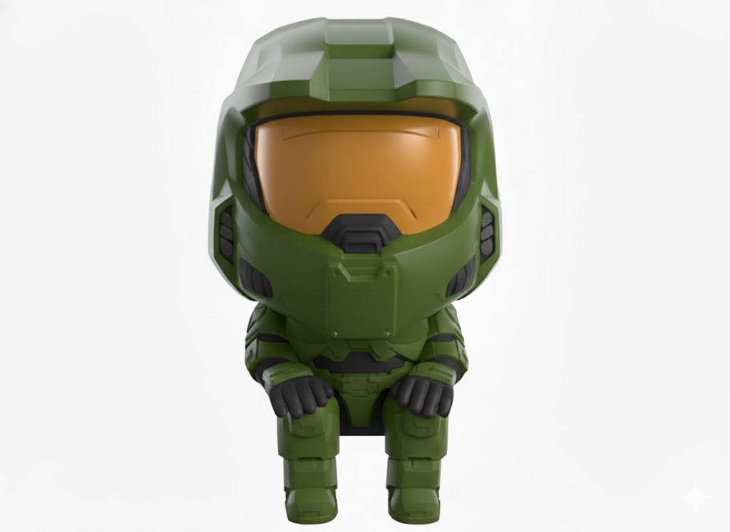 Monitor Buddiez Halo Master Chief Jhon 117