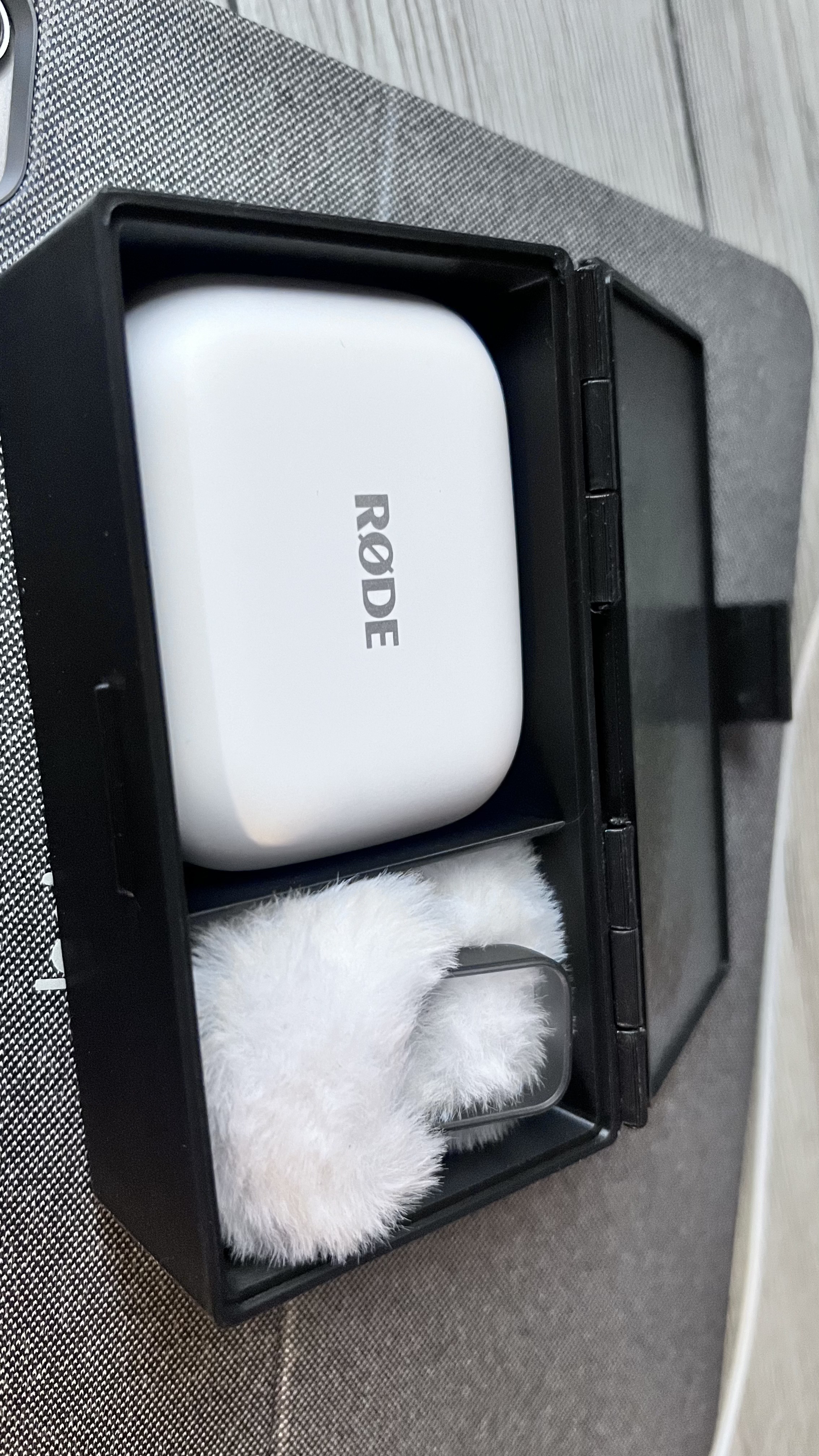 Rode wireless micro mic box - Krabička pro bezdrátový mic RODE