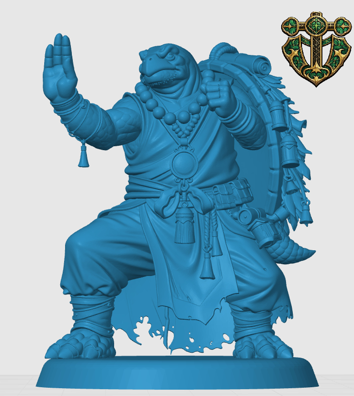 Miniatura 5 do modelo 3D Tortle Monk
