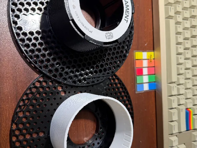 Old prusament spool to New prusament spool (Replace the paper core)