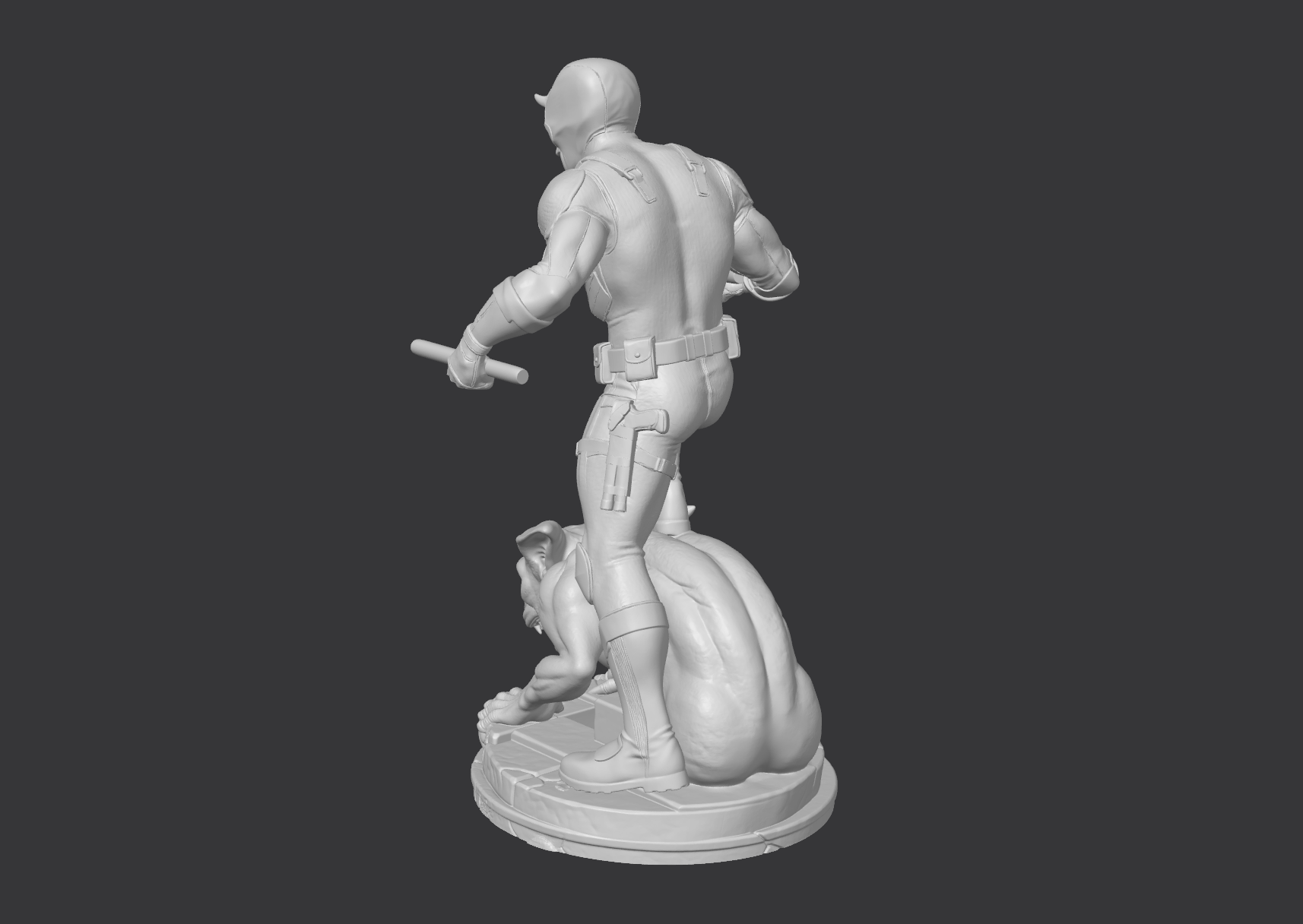 Miniatura 3 do modelo 3D Daredevil