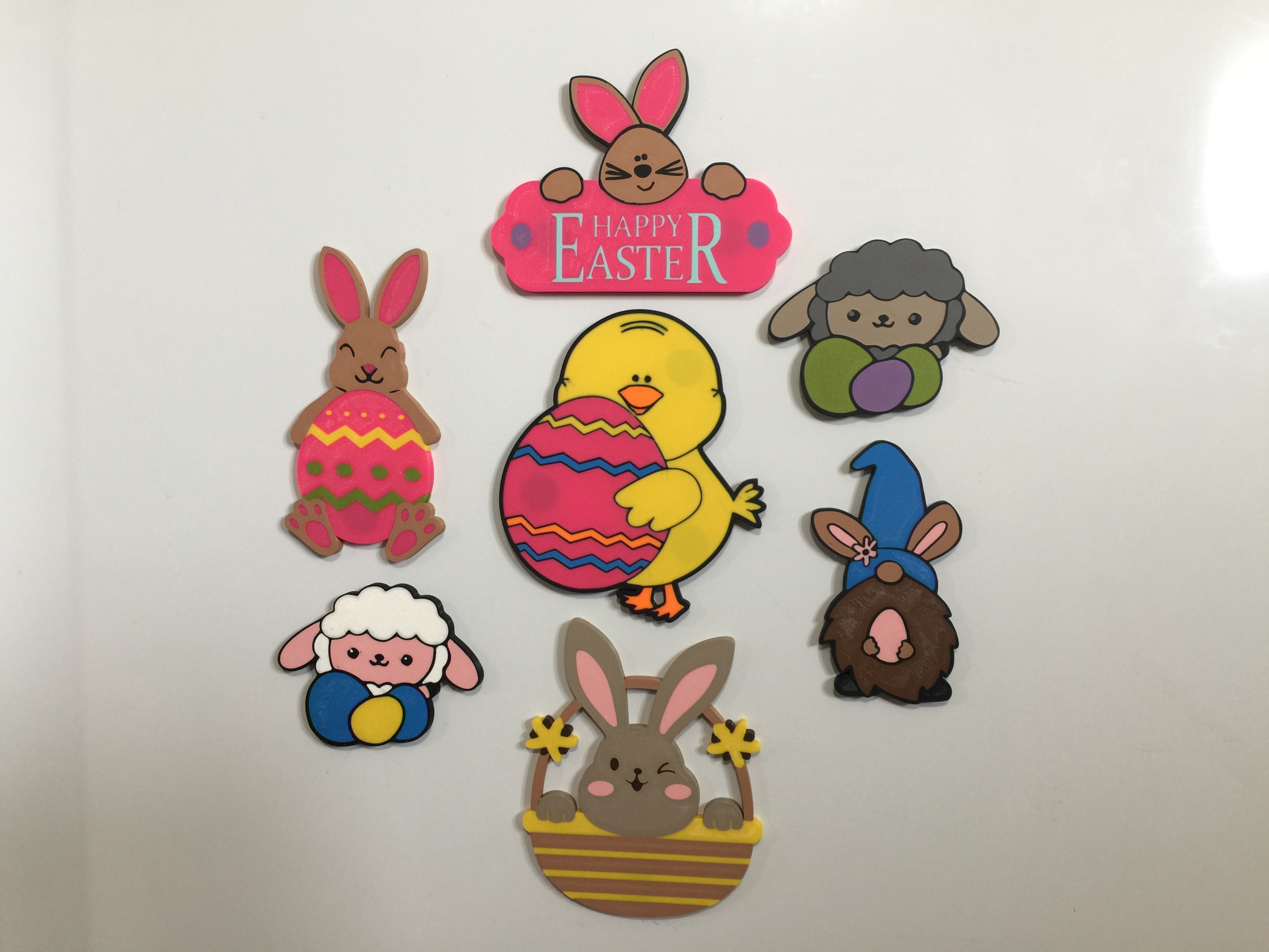 Miniatura 5 do modelo 3D Easter Sign
