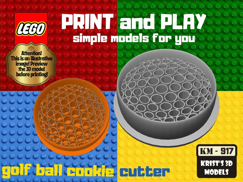 golf ball cookie cutter