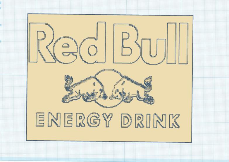 RedBull Plack 3D model by Anton Bonanno