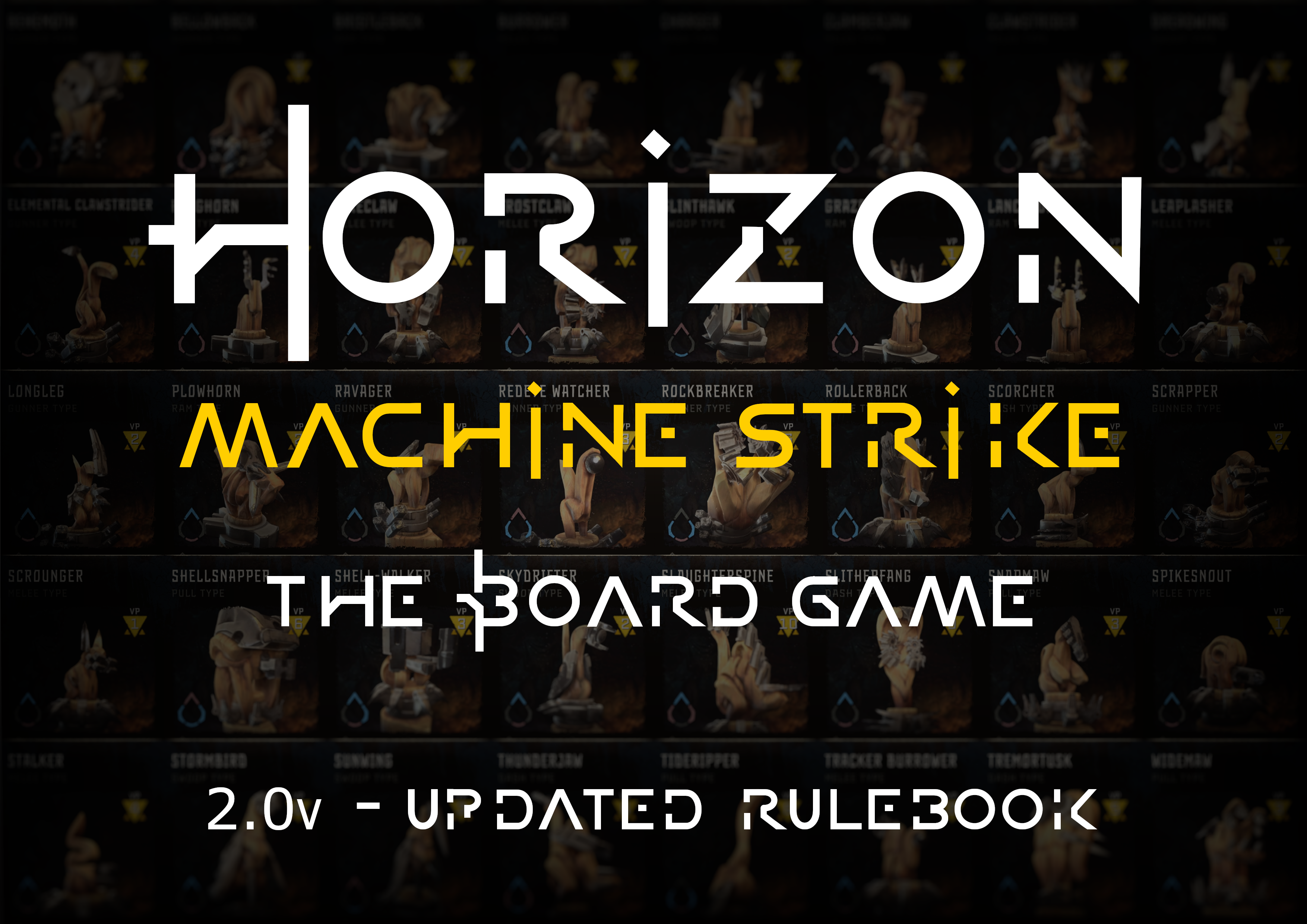 Machine Strike - Horizon Forbidden West Board Game