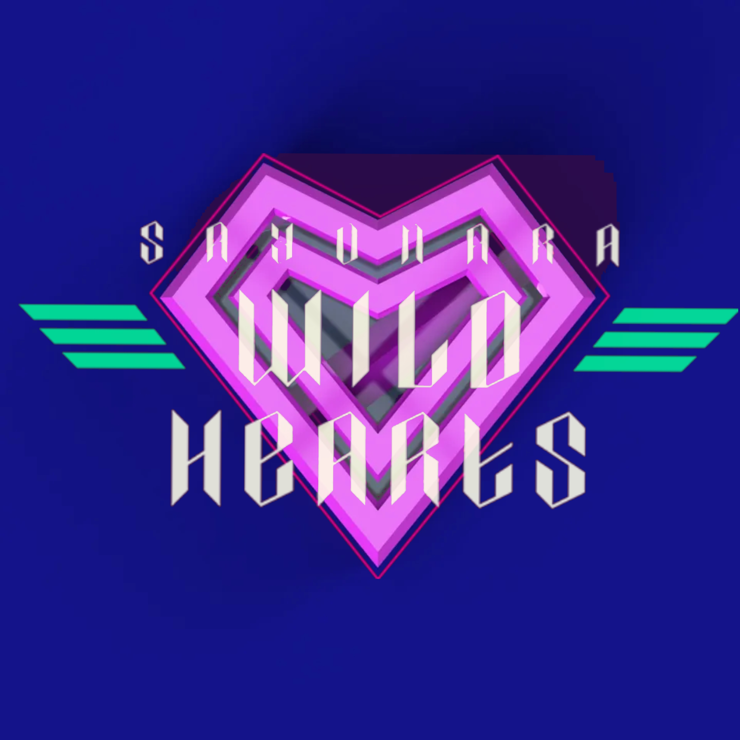 Sayonara Wild Hearts - Hearth Keychain